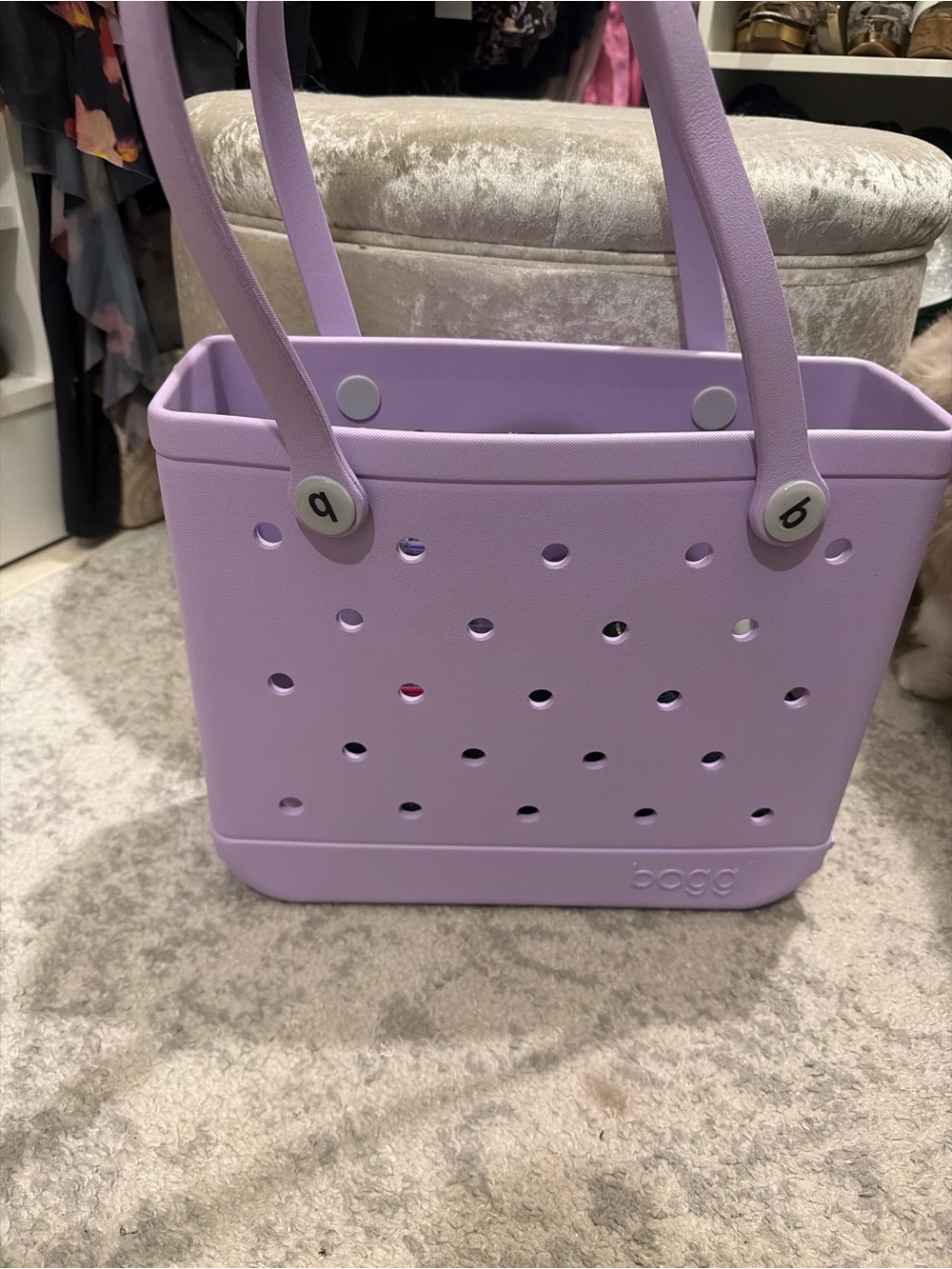 BOGG BAG Lilac Perforated Tote